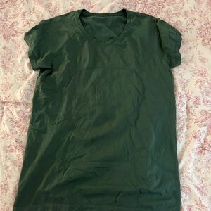 lululemon athletica Forest Green Swiftly Tee